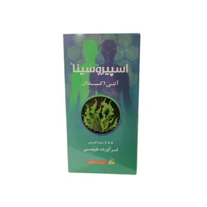 قرص اسپیروسینا سینافرآور بسته 100 عددی