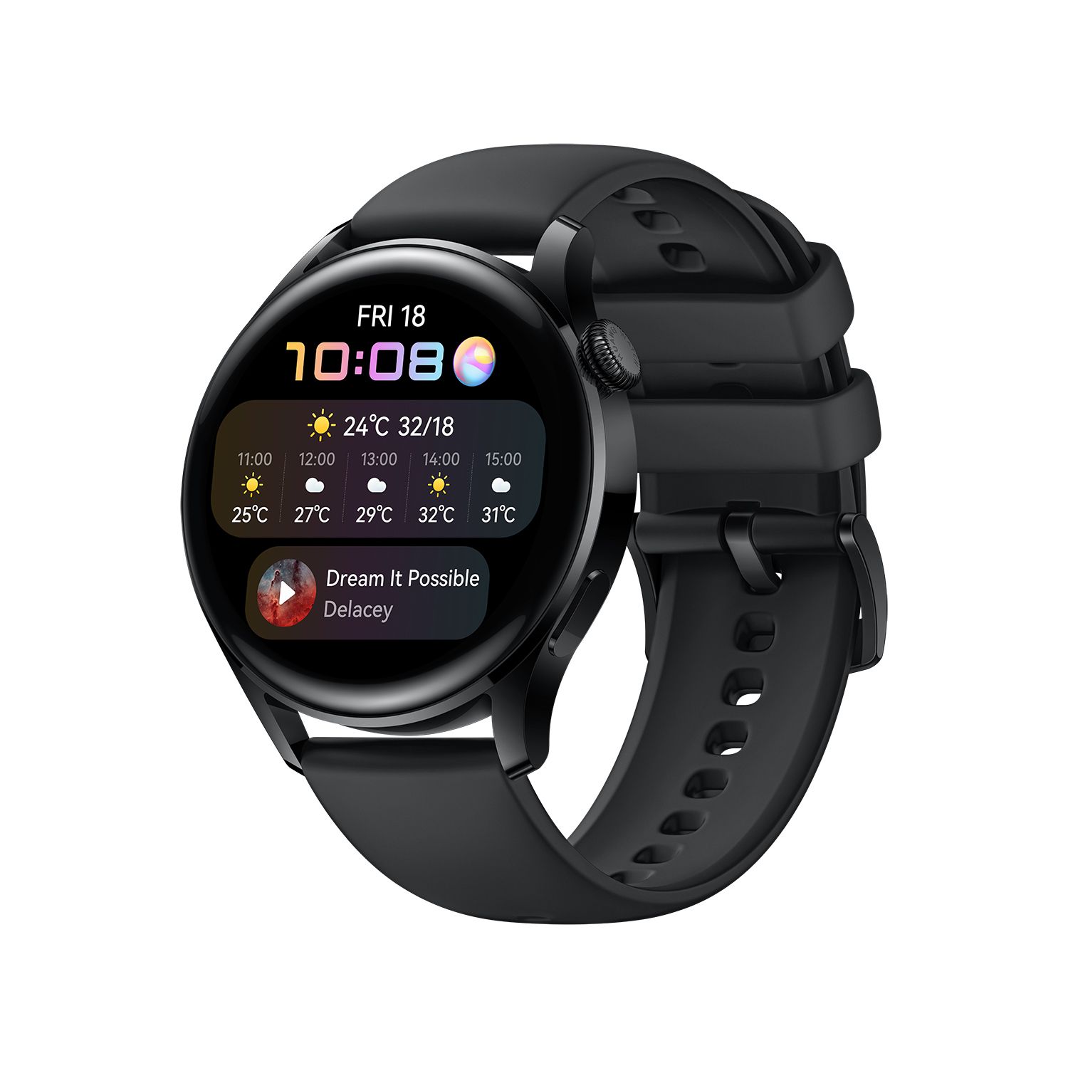 ساعت هوشمند هوآوی مدل Watch 3 بند سیلیکونی -  - 11