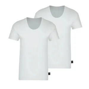 زیرپوش آستین دار یقه گرد مردانه آریا کد 018 بسته دو عددی