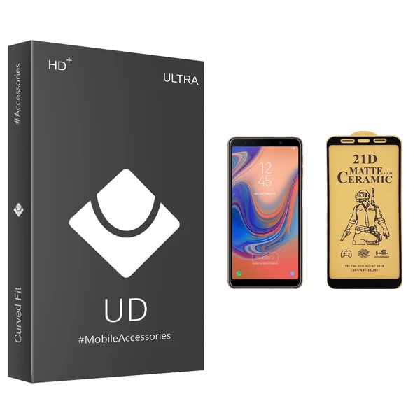 محافظ صفحه نمایش سرامیکی یو دی مدل ULTRA مناسب برای گوشی موبایل سامسونگ Galaxy A750/A7 2018
