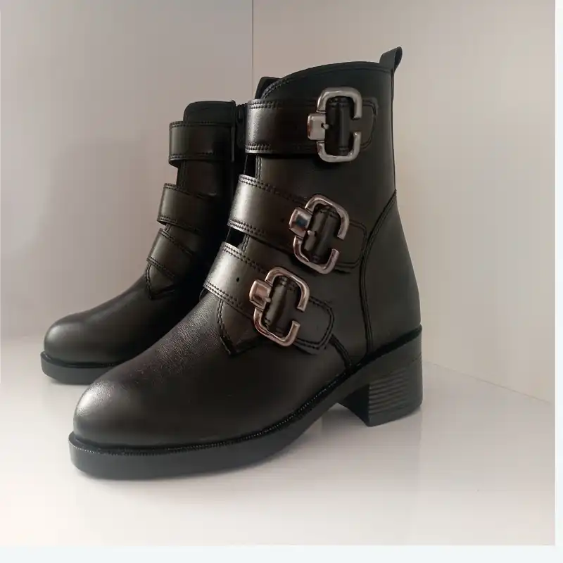 نیم بوت زنانه مدل سه سگک کد 94