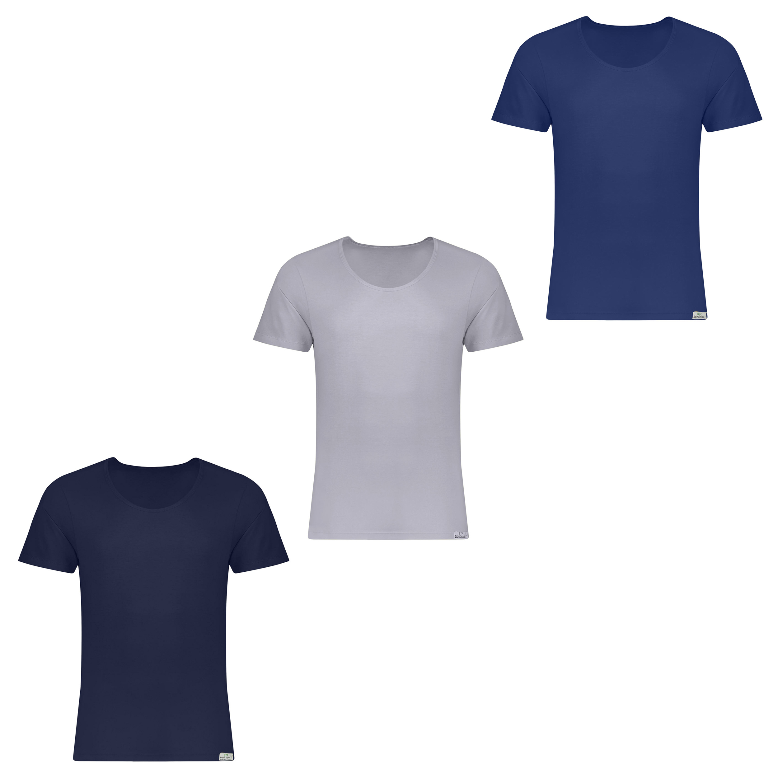 زیرپوش آستین دار مردانه برهان تن پوش مدل 179-01 مجموعه 3 عددی