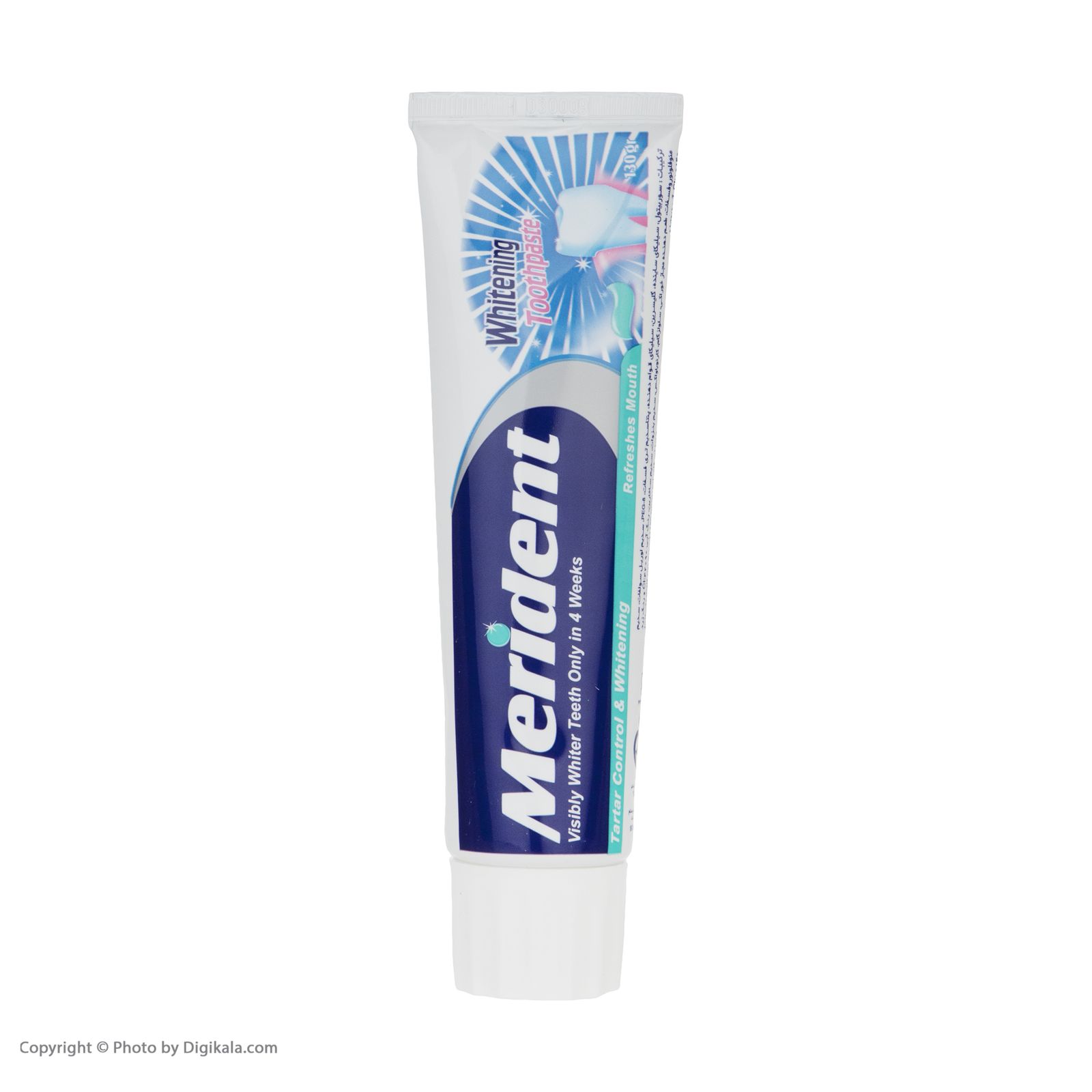 خمیر دندان سفید کننده مریدنت مدل Whitening مقدار 130 گرم -  - 3