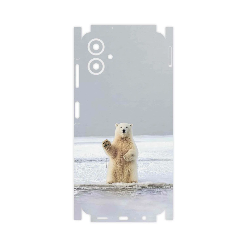 برچسب پوششی ماهوت مدل Polar_bear-FullSkin مناسب برای گوشی موبایل سامسونگ Galaxy A06