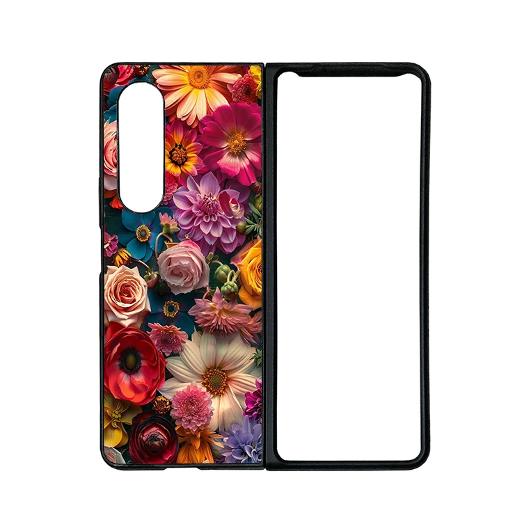 کاور گالری وبفر طرح قاب گل مناسب برای گوشی موبایل سامسونگ galaxy z fold 4