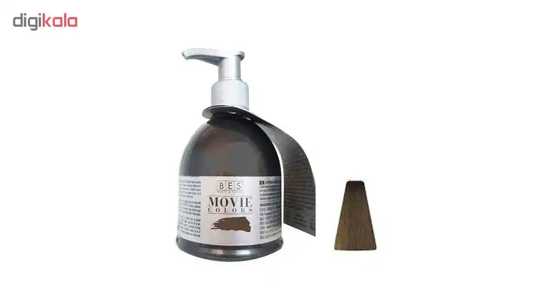شامپو رنگ مو بس مدل 1221 حجم 250 میلی لیتر رنگ قهوه ای روشن