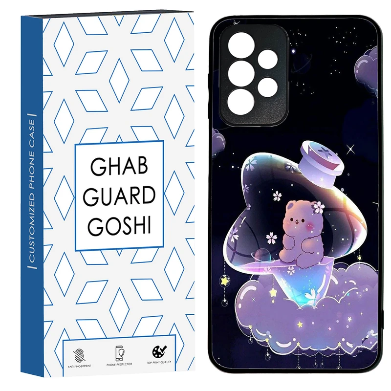 کاور قاب گارد گوشی طرح خرس فانتری کد TPU-052 مناسب برای گوشی موبایل سامسونگ Galaxy A73