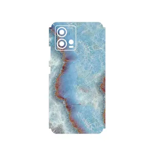 MAHOOT Blue_Ocean_Marble Cover Sticker for Motorola Edge 30 Fusion