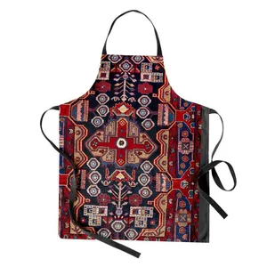 پیش بند آشپزخانه مدوپد طرح نیلی مدل mod00350