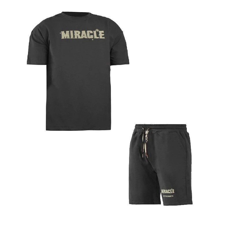 ست تی‌شرت و شلوارک ورزشی مردانه مدل GS-M-240106