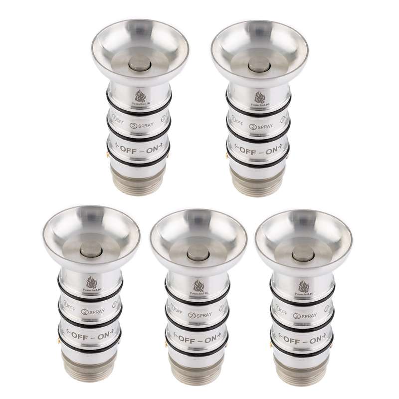 نازل شلنگ آتش نشانی پامچال مدل 1.5 اینچ بسته 5 عددی نازل شلنگ آتش نشانی پامچال مدل 1.5 اینچ بسته 5 عددی