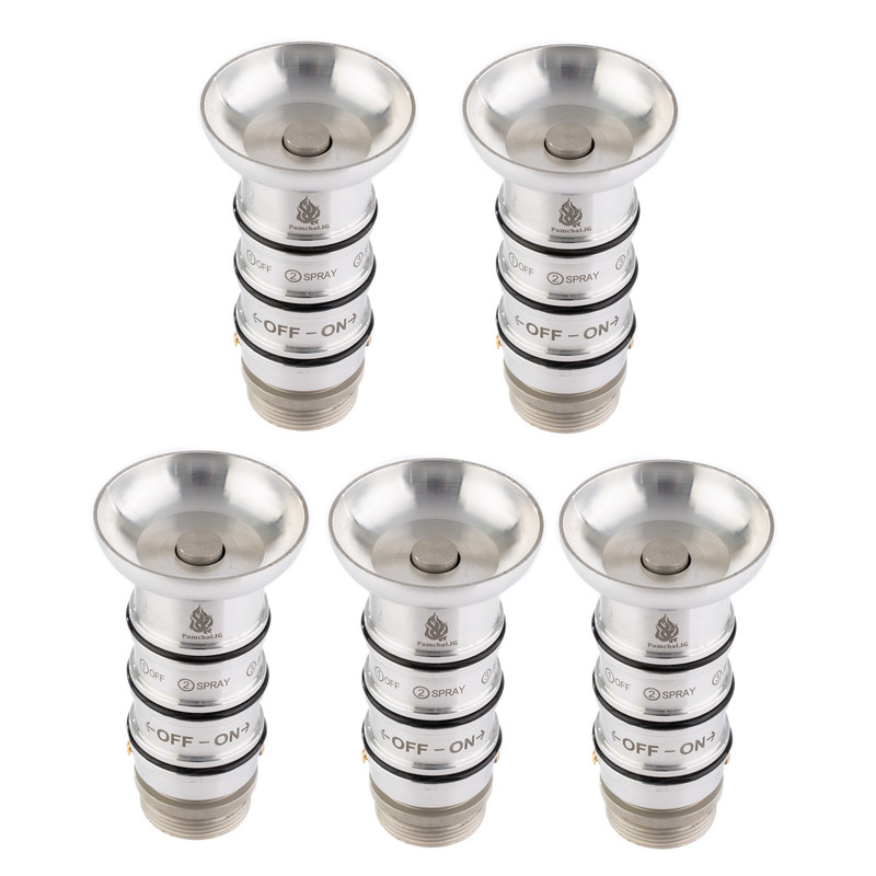 نازل شلنگ آتش نشانی پامچال مدل 1.5 اینچ بسته 5 عددی نازل شلنگ آتش نشانی پامچال مدل 1.5 اینچ بسته 5 عددی