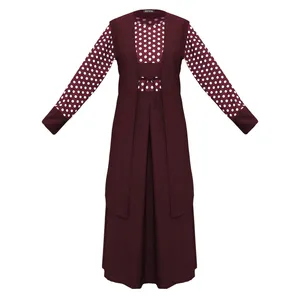 ست مانتو و سارافون زنانه ریوا مدل 21B01