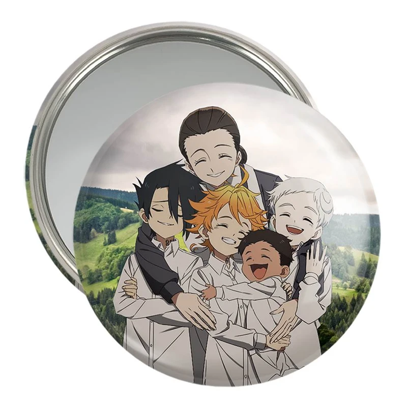 آینه جیبی خندالو مدل انیمه ناکجاآباد موعود  کد 12728