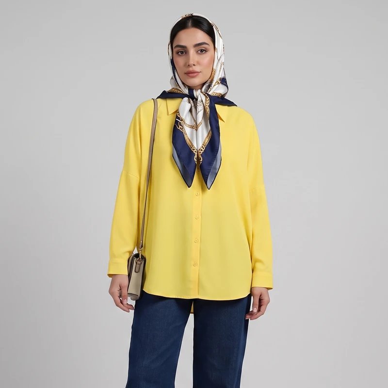 مانتو شومیزی زنانه تولیکا مدل 33158