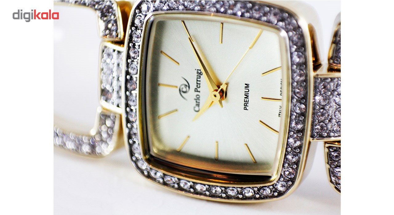 ساعت مچی عقربه ای زنانه کارلو پروجی مدل SL2021-2