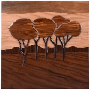 تابلو  معرق روماک گالری طرح درختان درهم تنیدهc2 مدل 01-09