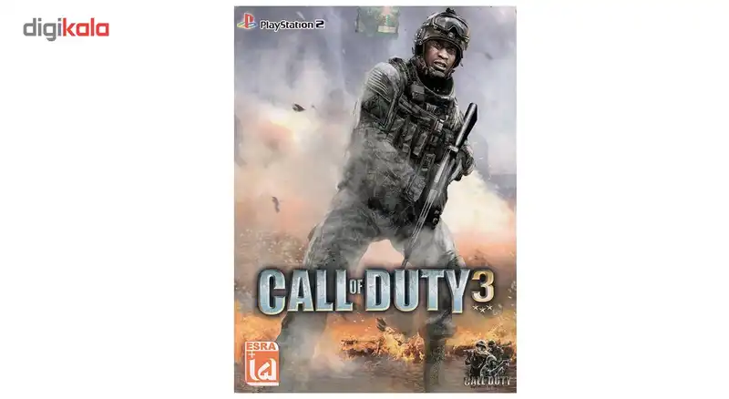 بازی Call of duty 3 مخصوص پلی استیشن 2