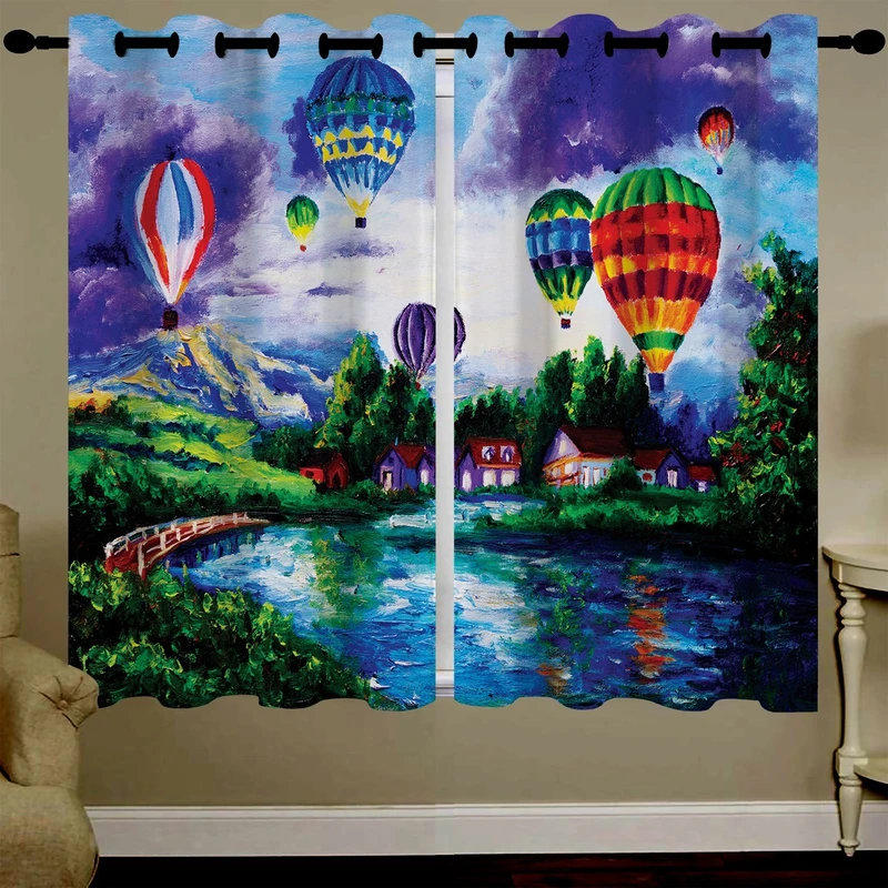 پرده مخمل رنس مدل C34-50118 ارتفاع 190 سانتی متر