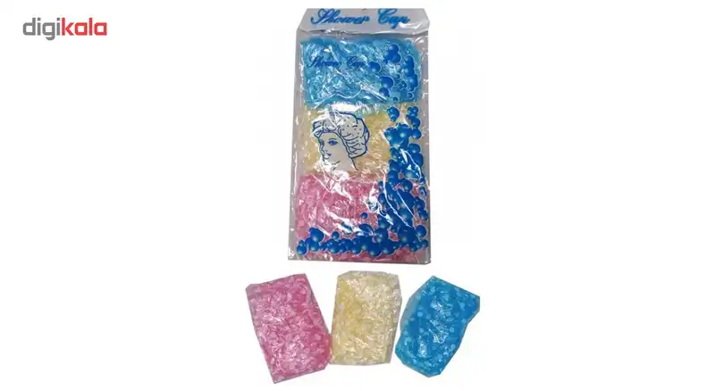 پک 3 عددی کلاه رنگ یکبار مصرف