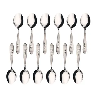 قاشق غذاخوری 12 پارچه نیولند مدل میخک کد 216676