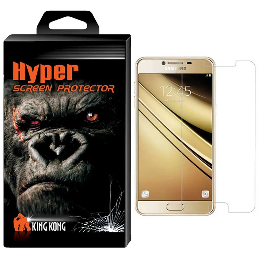 محافظ صفحه نمایش شیشه ای کینگ کونگ مدل Hyper Protector مناسب برای گوشی سامسونگ گلکسی C5