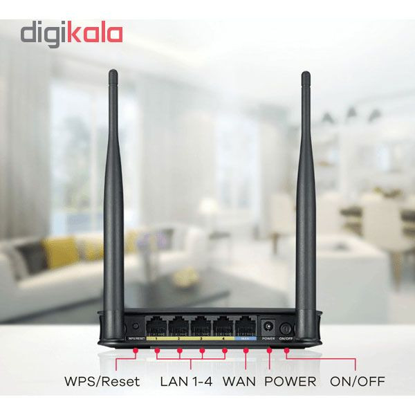 روتر بی سیم زایکسل مدل NBG418N