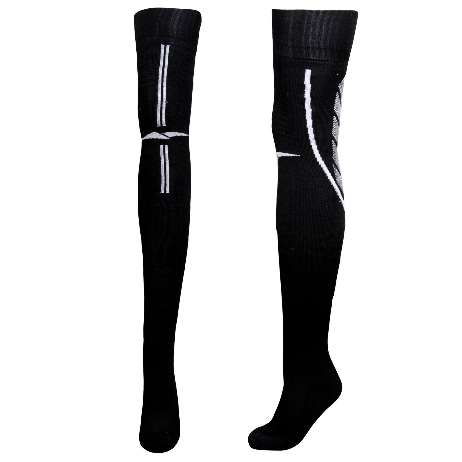                          جوراب ورزشی ساق بلند مردانه ماییلدا مدل کف حوله ای کد 4187 رنگ مشکی -  - 2