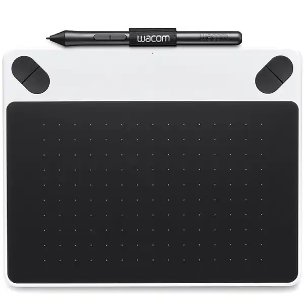 تبلت گرافیکی همراه با قلم دیجیتال وکام سری Intuos Draw مدل CTL-490D