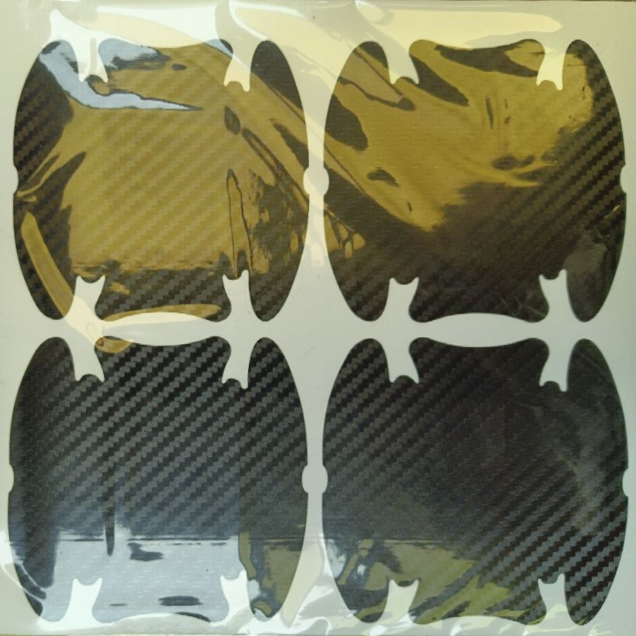 محافظ گودی دستگیره درب خودرو مدل بادی فنس کربن بسته 4عددی محافظ گودی دستگیره درب خودرو مدل بادی فنس کربن بسته 4عددی