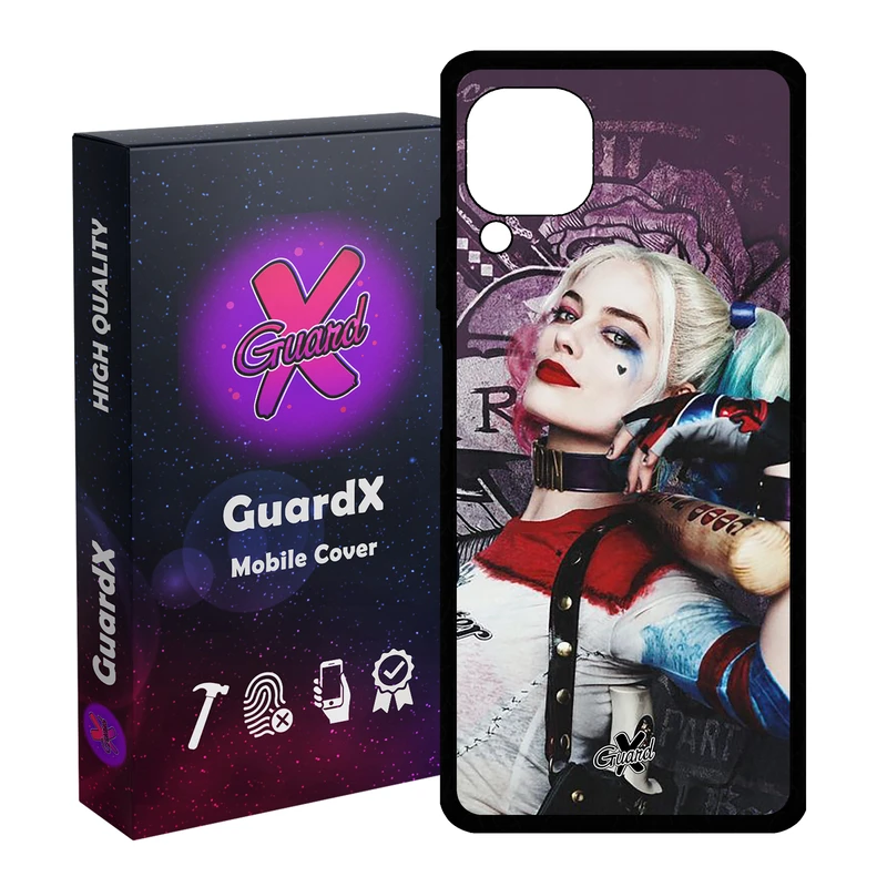 کاور گارد ایکس طرح Harley Quinn مدل Glass10235 مناسب برای گوشی موبایل هوآوی Nova 7i / Nova 6 SE / P40 Lite