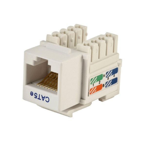 کیستون شبکه  Cat5 UTP  مدل D15K بسته 10 عددی