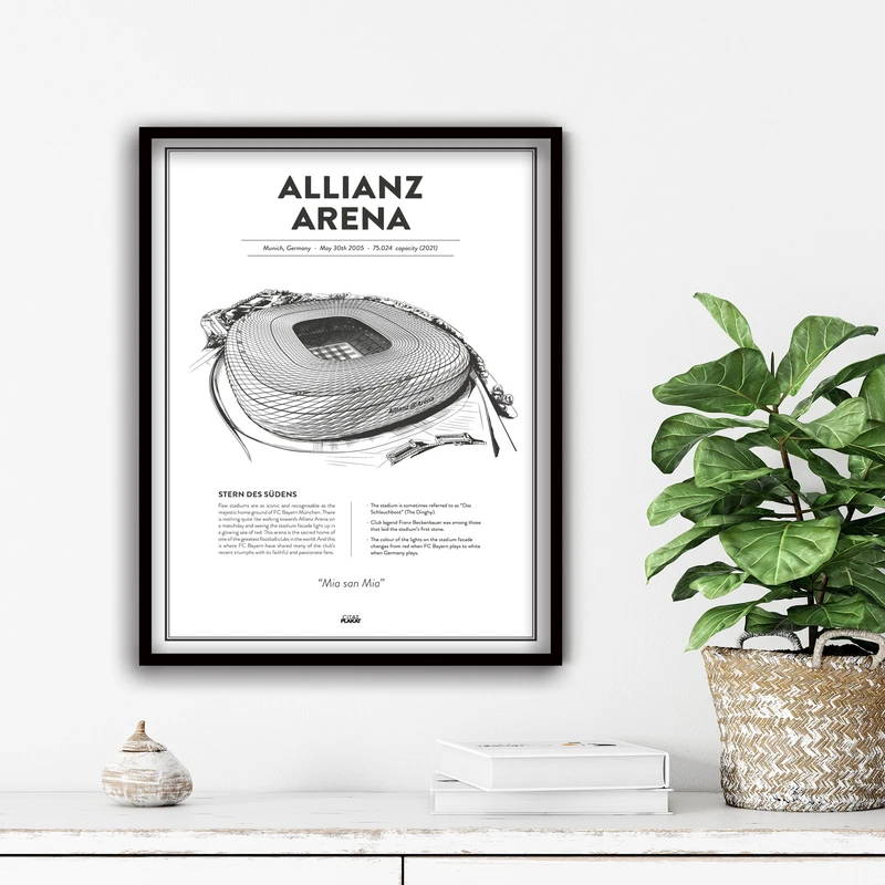 تابلو آتریسا طرح استادیوم ALLIANZ ARENA مدل ATS003
