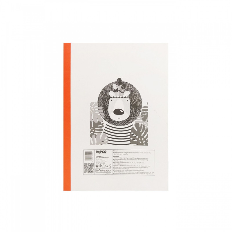 دفتر مشق 40 برگ پاپکو کد PN-9174 مجموعه 4 عددی