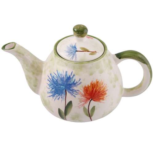 قوری سرامیکی طرح قاصدک گالری هنرسرای رضا کد 227042