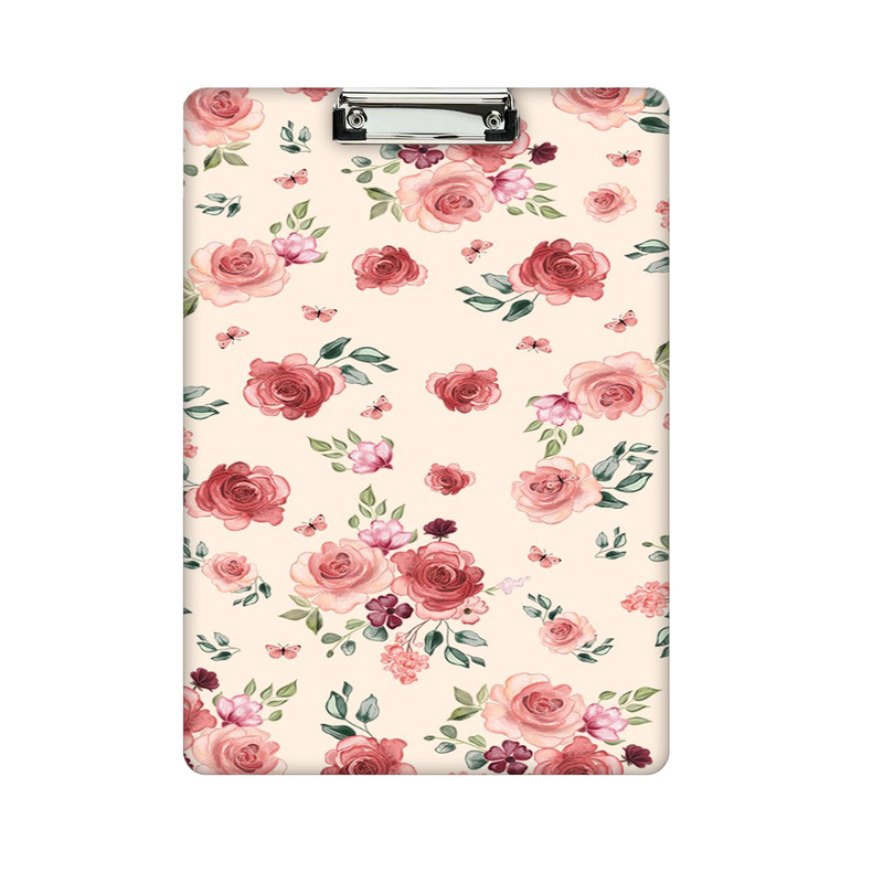 تخته شاسی طرح گل رنگی کد 1292 سایز A4