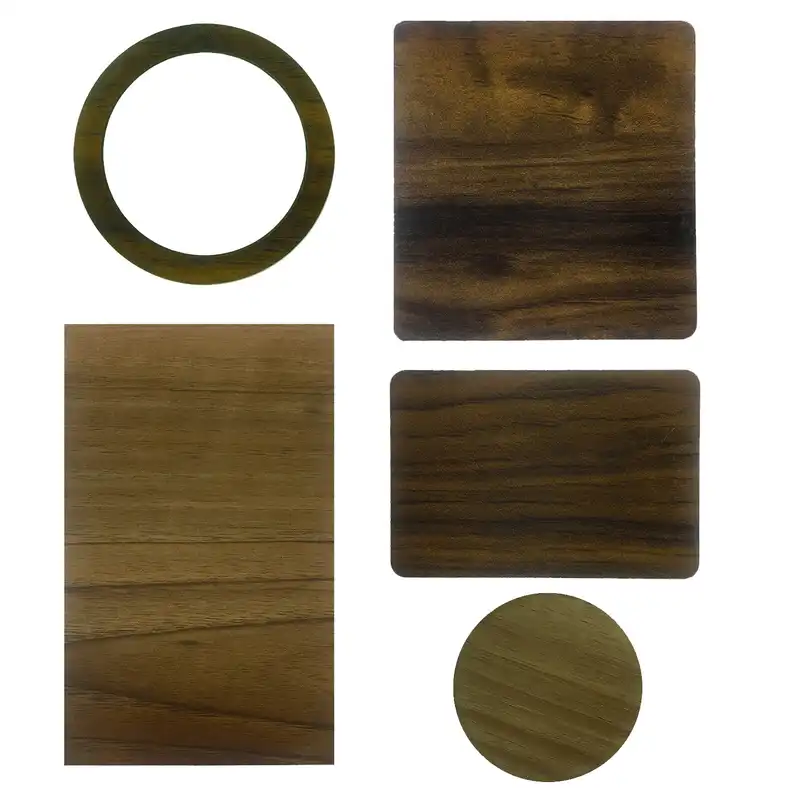 مجموعه شابلون برش چرم دوزی مدل Stencil- مجموعه 5 عددی