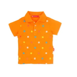 پولوشرت آستین کوتاه پسرانه مدل kidsplanet-2644C-6