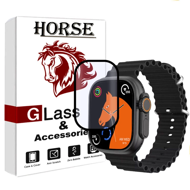 محافظ صفحه نمایش هورس مدل PMMAWH مناسب برای ساعت هوشمند HK8 Pro Max 49mm