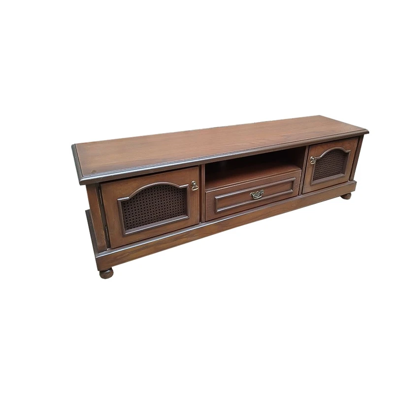 میز تلویزیون مدل حصیری 160 راش کد 200 مناسب برای تلویزیون تا 60 اینچ