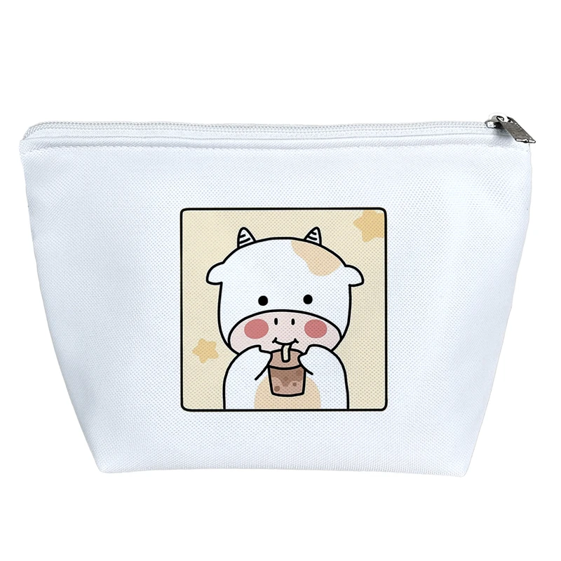 کیف لوازم آرایش دخترانه خندالو مدل گاو cow کد 3358