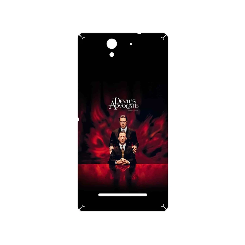 برچسب پوششی ماهوت مدل The Devils Advocate مناسب برای گوشی موبایل سونی Xperia C3 Dual