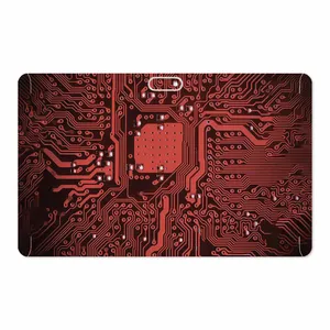 MAHOOT Red Printed Circuit Board Cover Sticker for GLX W11 Plus
