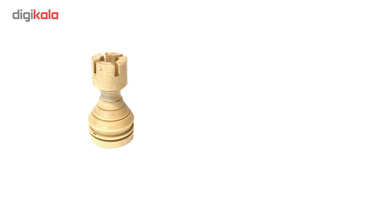 ست مهره شطرنج چوبی سین گالری مدل چوبین -  - 4