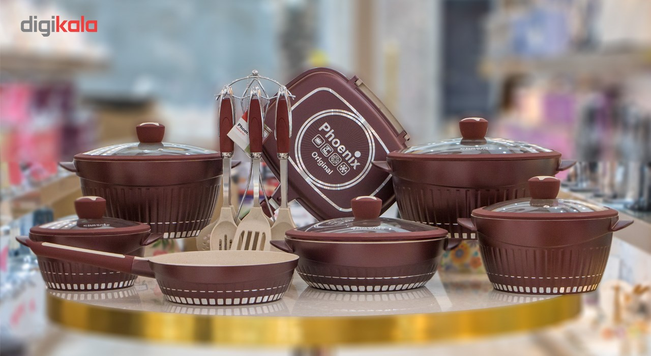 سرویس پخت و پز 20 پارچه گرانیتی فونیکس مدل  NEW YOURK