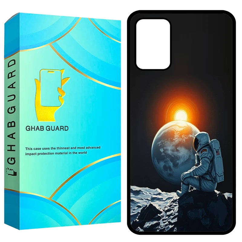 کاور قاب گارد طرح فضانورد مدل GCHPA324 مناسب برای گوشی موبایل سامسونگ Galaxy A32 4G 