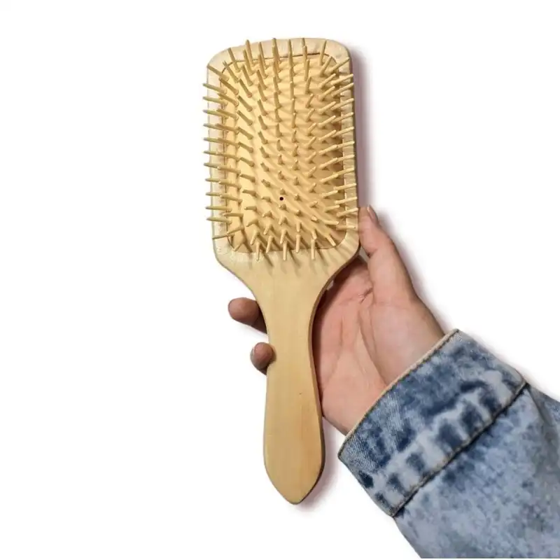 برس مو مدل چوب بامبو کد B101