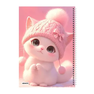 دفتر نقاشی 50 برگ آلبالو طرح گربه کد 2019
