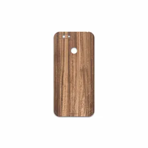 MAHOOT Light Walnut Wood Cover Sticker for Huawei Y6 Prime 2018