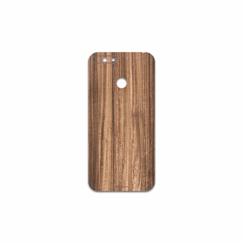 برچسب پوششی ماهوت مدل Light Walnut Wood مناسب برای گوشی موبایل هوآوی Y6 Prime 2018